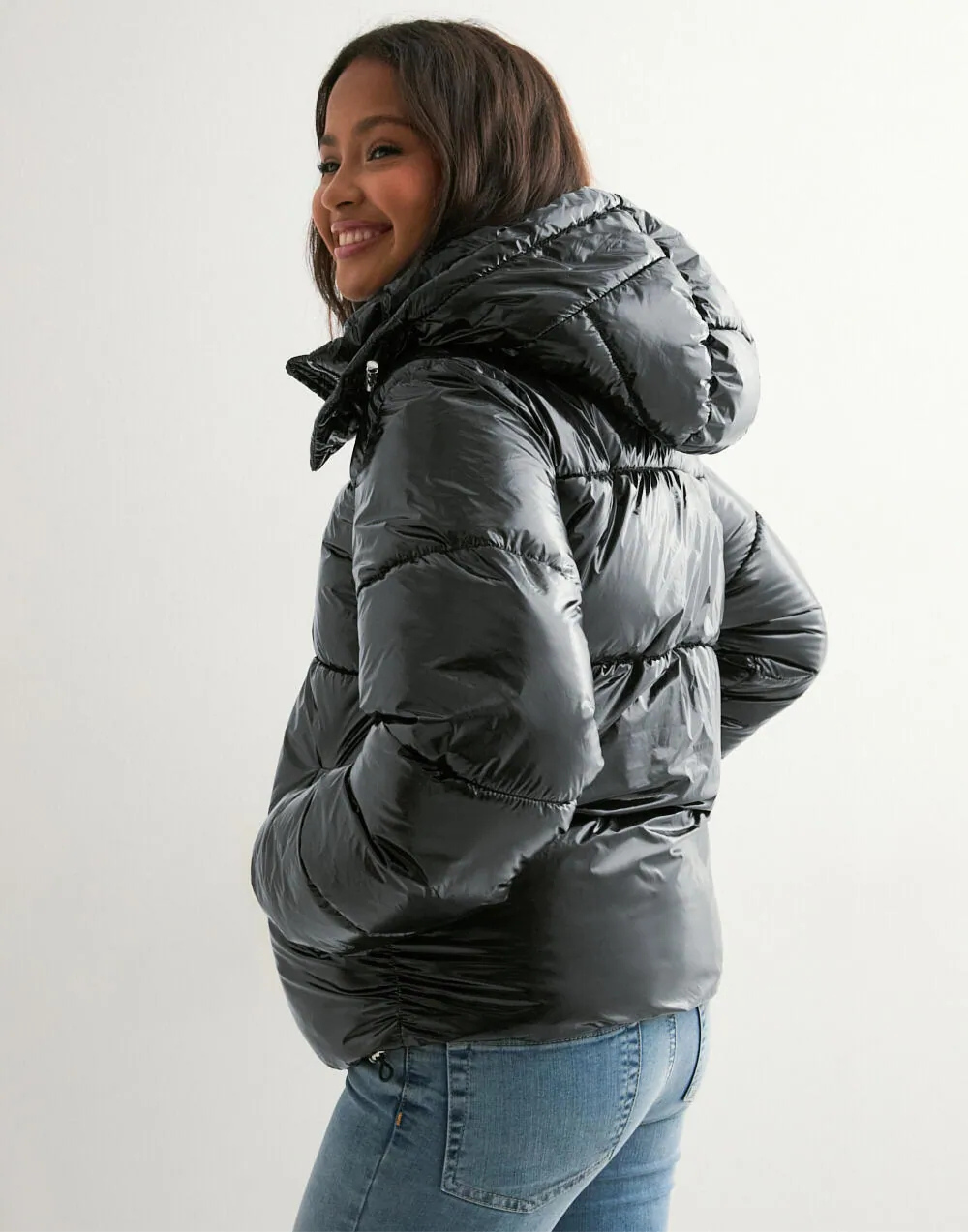 OLIVIA | Shiny Puffer Jacket