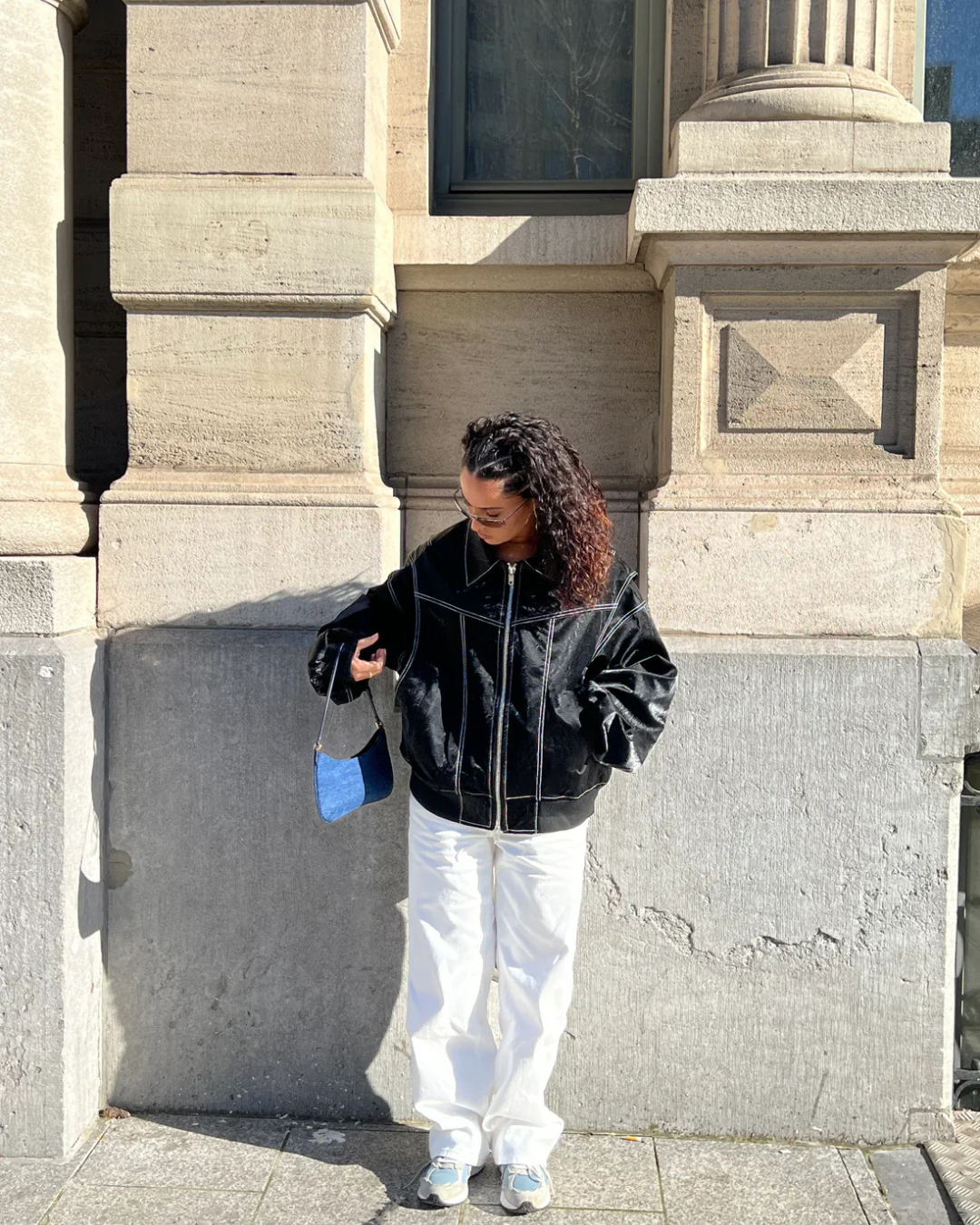 OLIVIA | Oversized Contrast Jacket