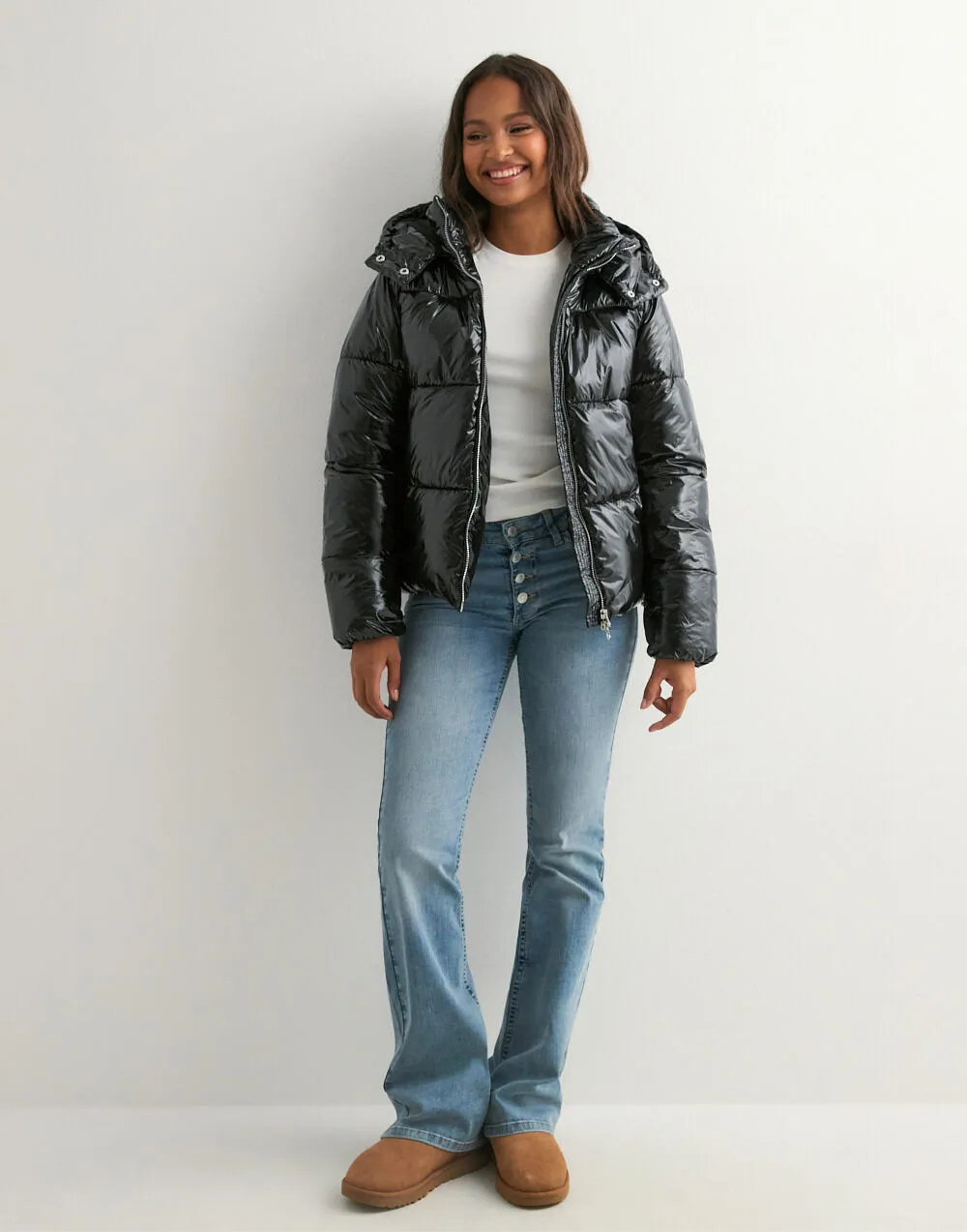 OLIVIA | Shiny Puffer Jacket