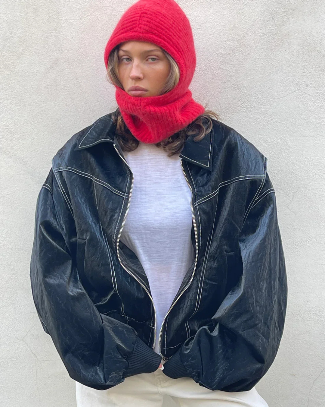 OLIVIA | Oversized Contrast Jacket
