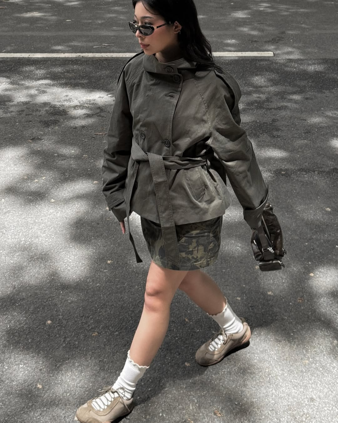 OLIVIA | Short Trench Coat