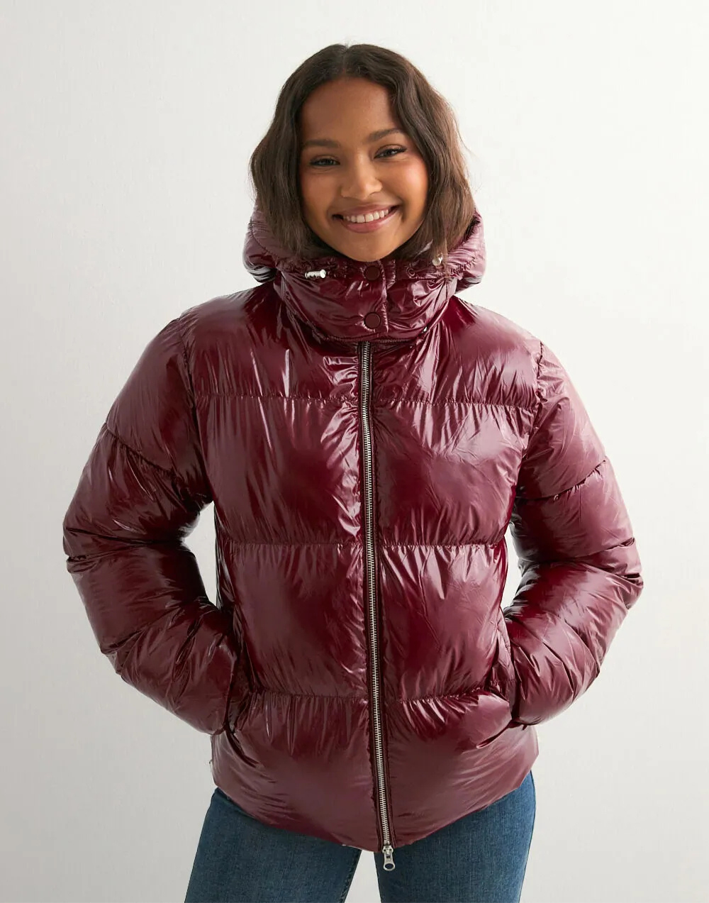 OLIVIA | Shiny Puffer Jacket