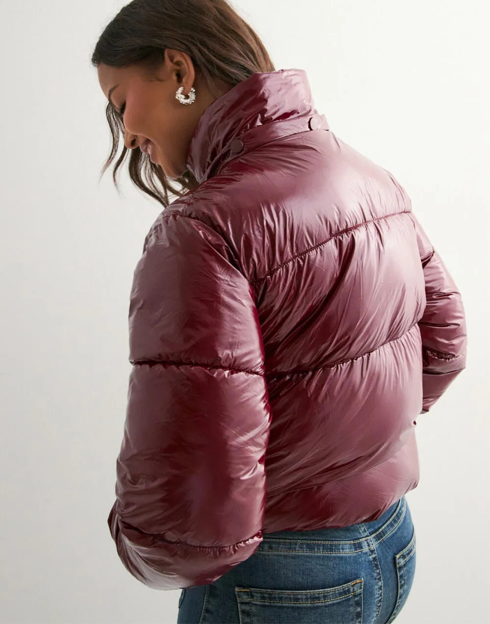OLIVIA | Shiny Puffer Jacket