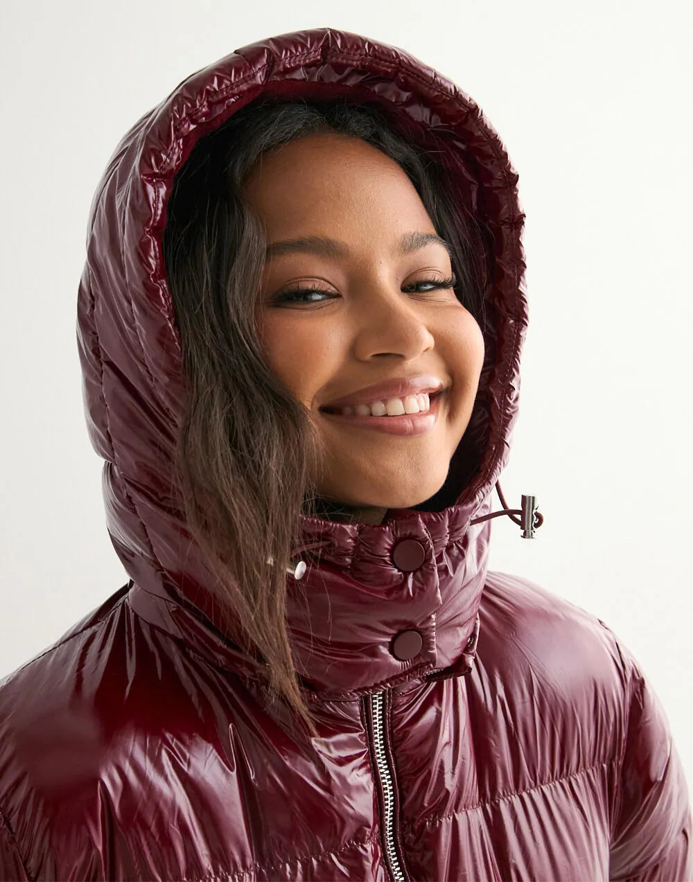 OLIVIA | Shiny Puffer Jacket