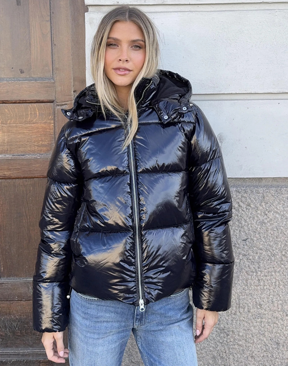 OLIVIA | Shiny Puffer Jacket
