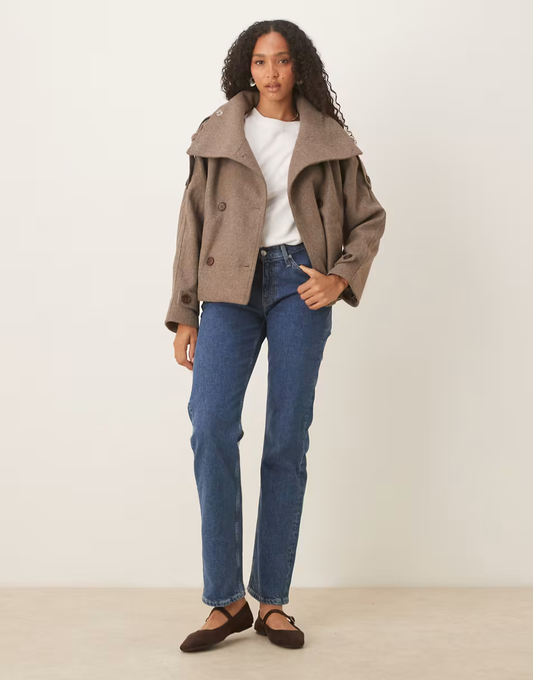 OLIVIA | Cropped Trench Coat