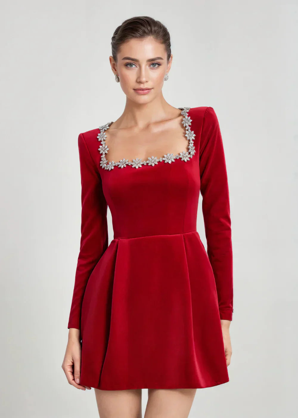 Velvet Mini Dress