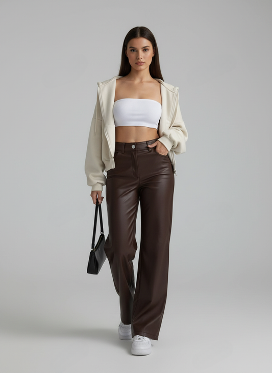 Maison Salvara™ | Mocha Classic Leather