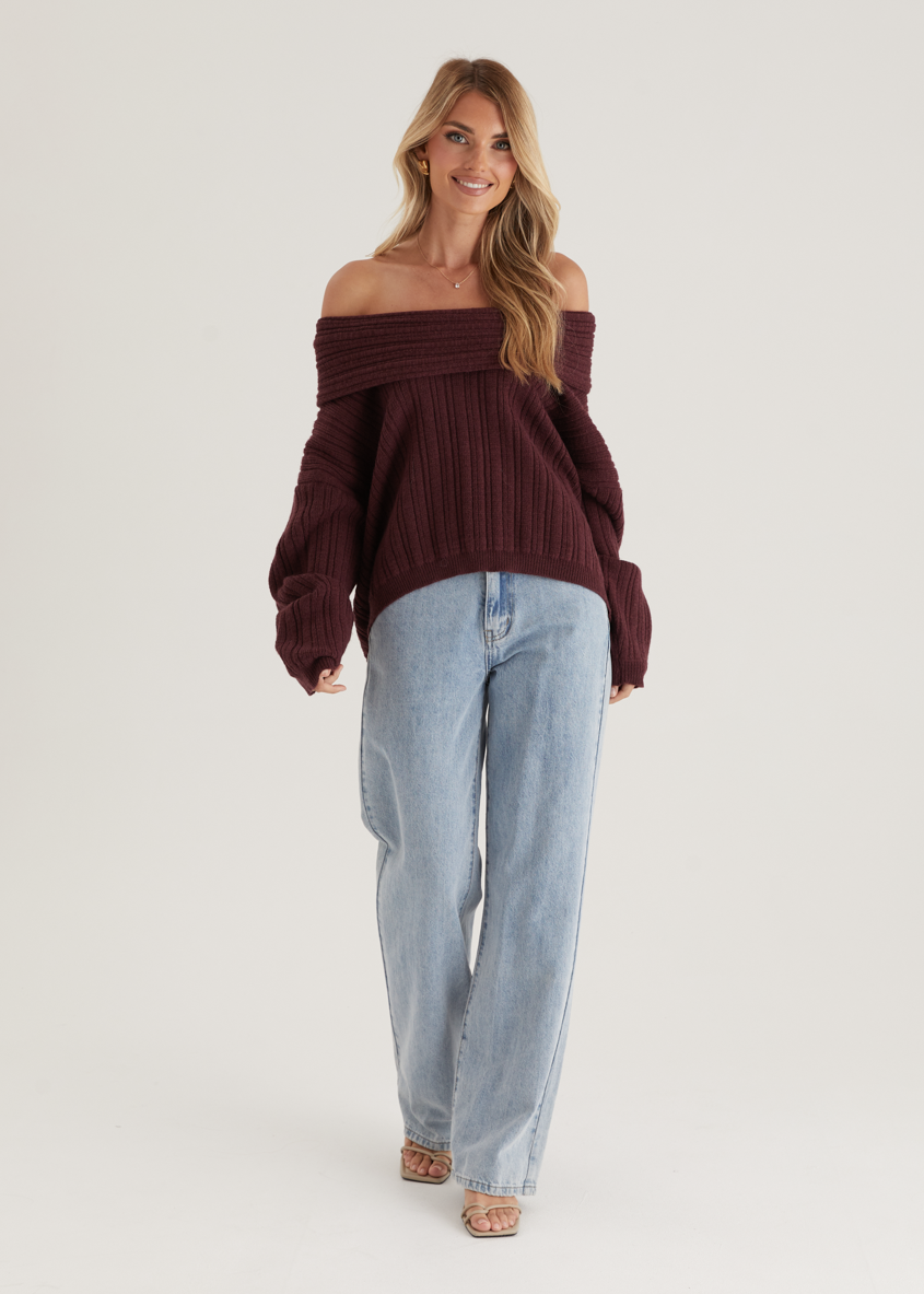Shiloh Off Shoulder Sweater