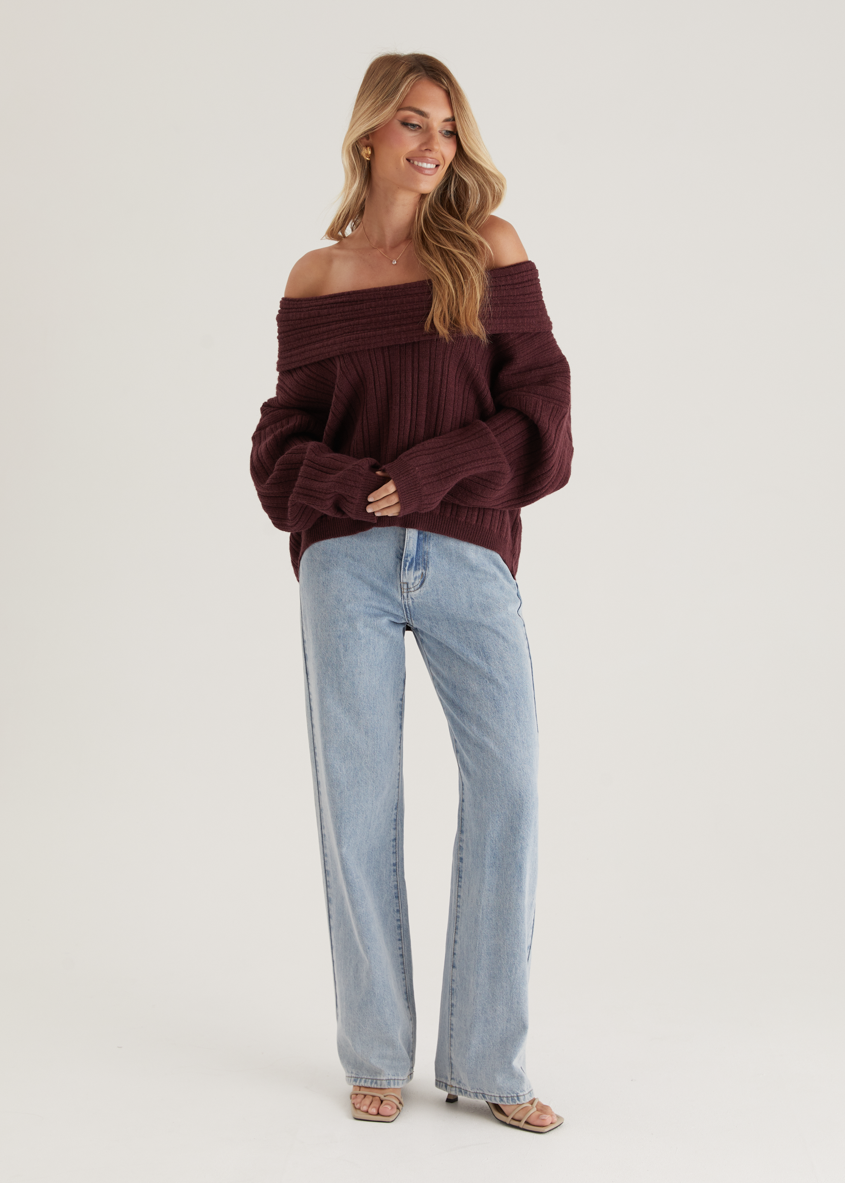 Shiloh Off Shoulder Sweater