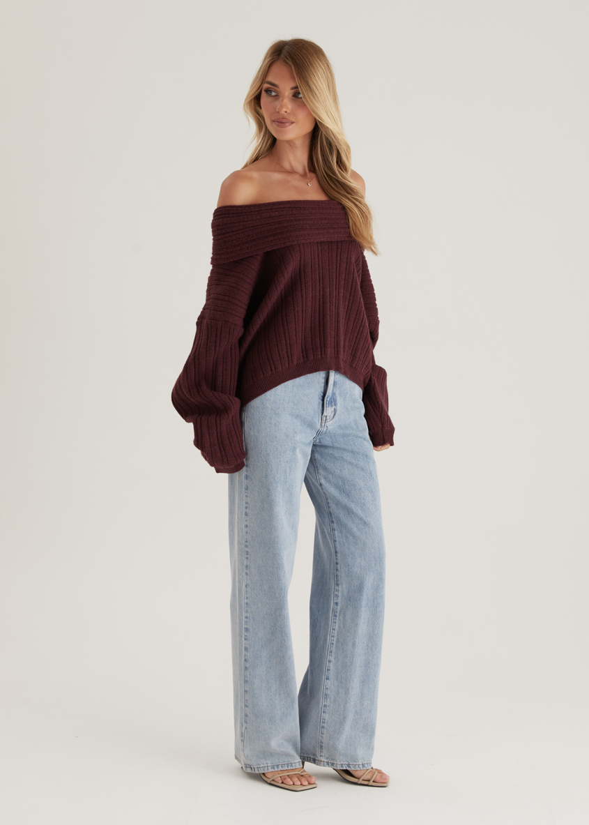 Shiloh Off Shoulder Sweater