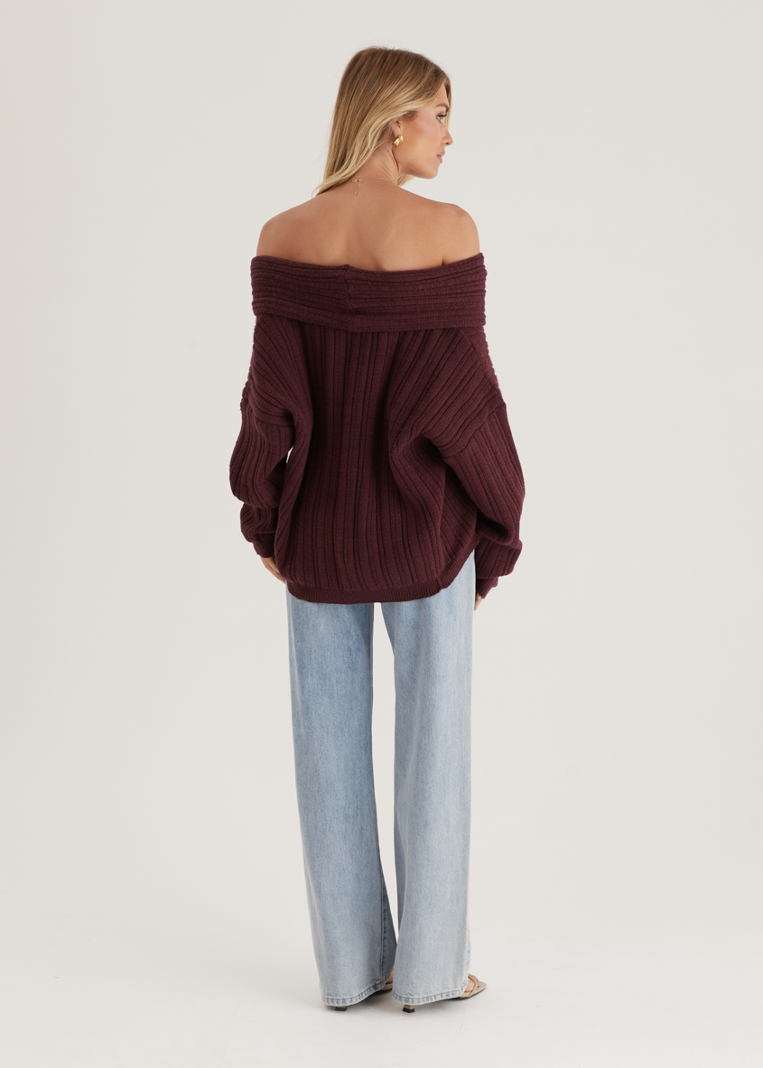 Shiloh Off Shoulder Sweater