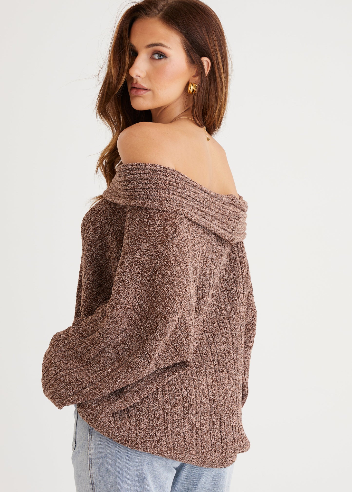 Knoxville Off Shoulder Sweater